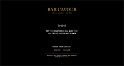 Desktop Screenshot of barcavour.com